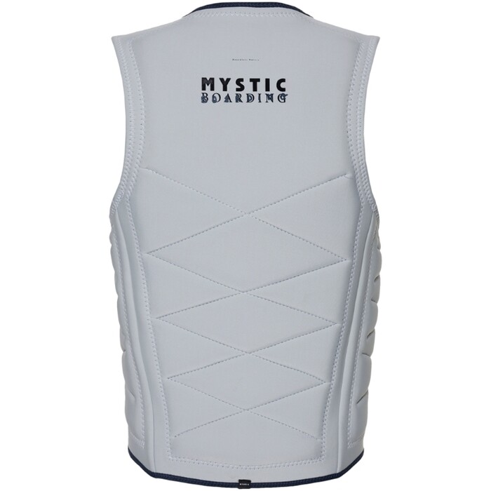 2024 Mystic Mnner Outlaw Front Zip Wake Impact Vest 35005.240226 - Off White